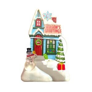 Hallmark Caroling Cottages‎ “Seasons Greetings” Lights & Christmas Music 2009